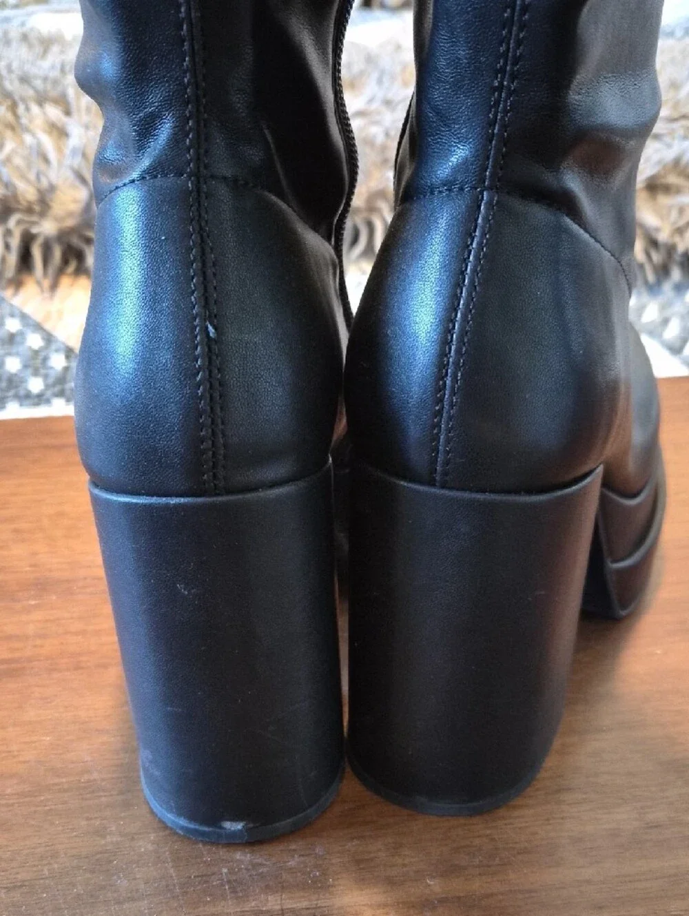 Torrid Black Over-the-Knee Platform Boots - Women's Tall Zip Boots